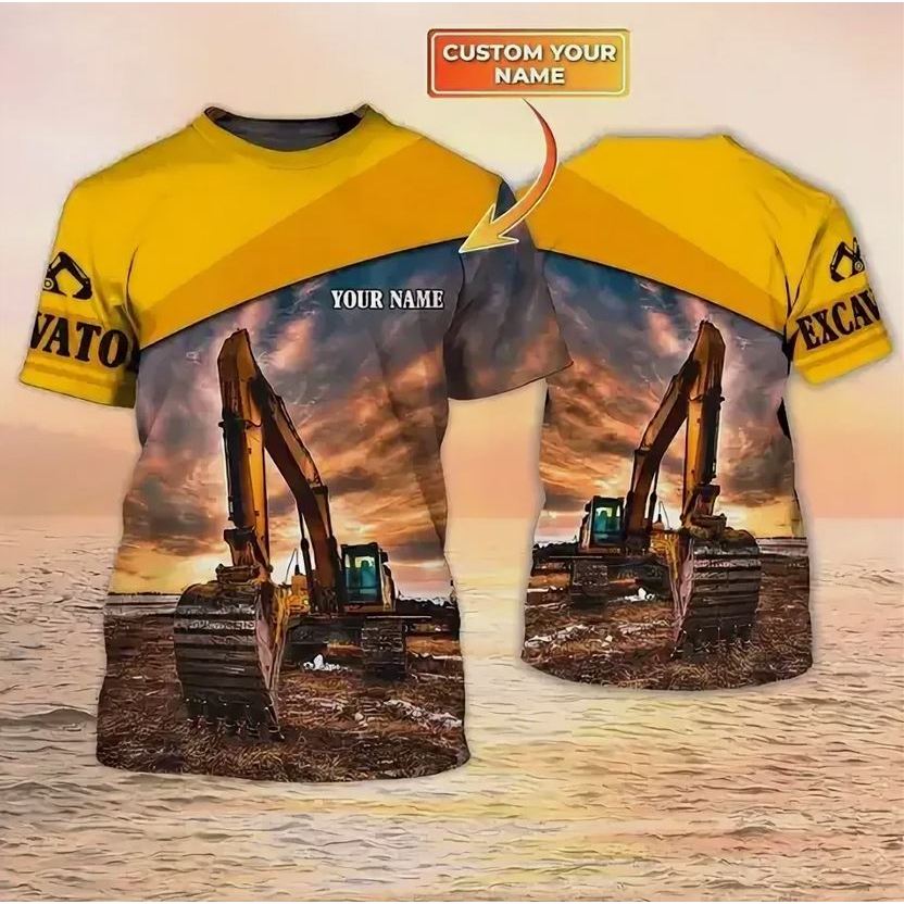 KAOS JERSEY EXCAVATOR FULL PRINTING