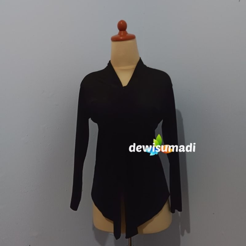 Kebaya Bludru Kartini Model leher V