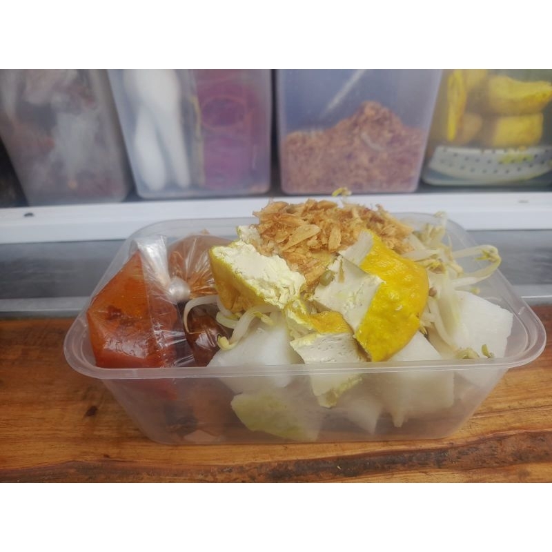Kupat tahu 1 porsi siap makan