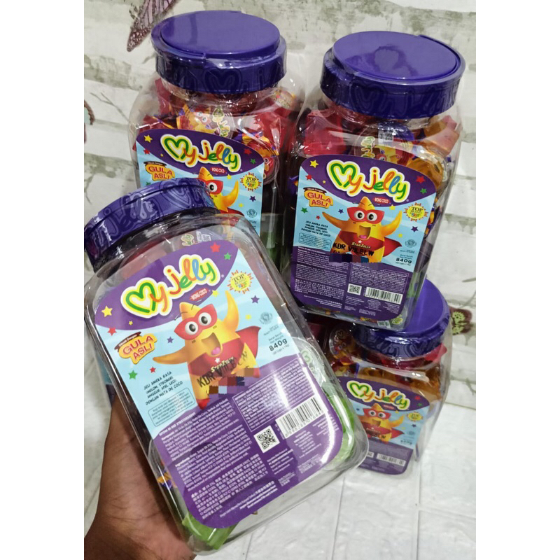 

My Jelly Gula Asli | Jelly Toples isi 60