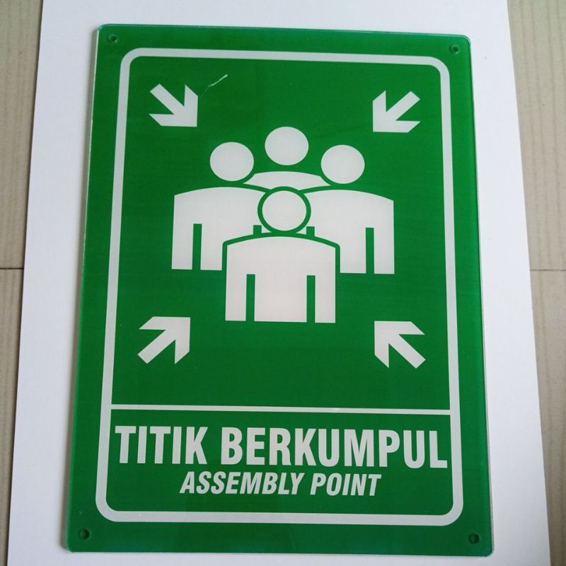 

Papan akrilik titik kumpul kecil