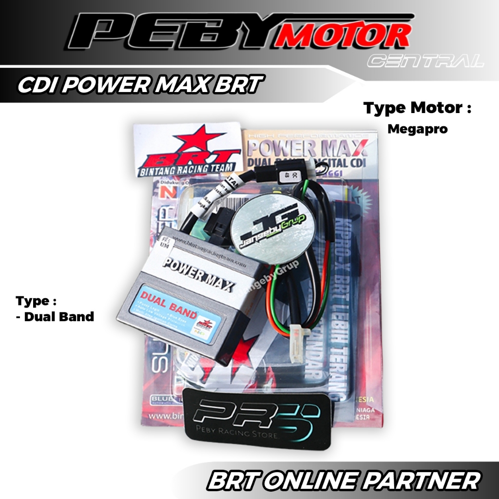 CDI BRT Power Max Dual Band New Megapro BRT