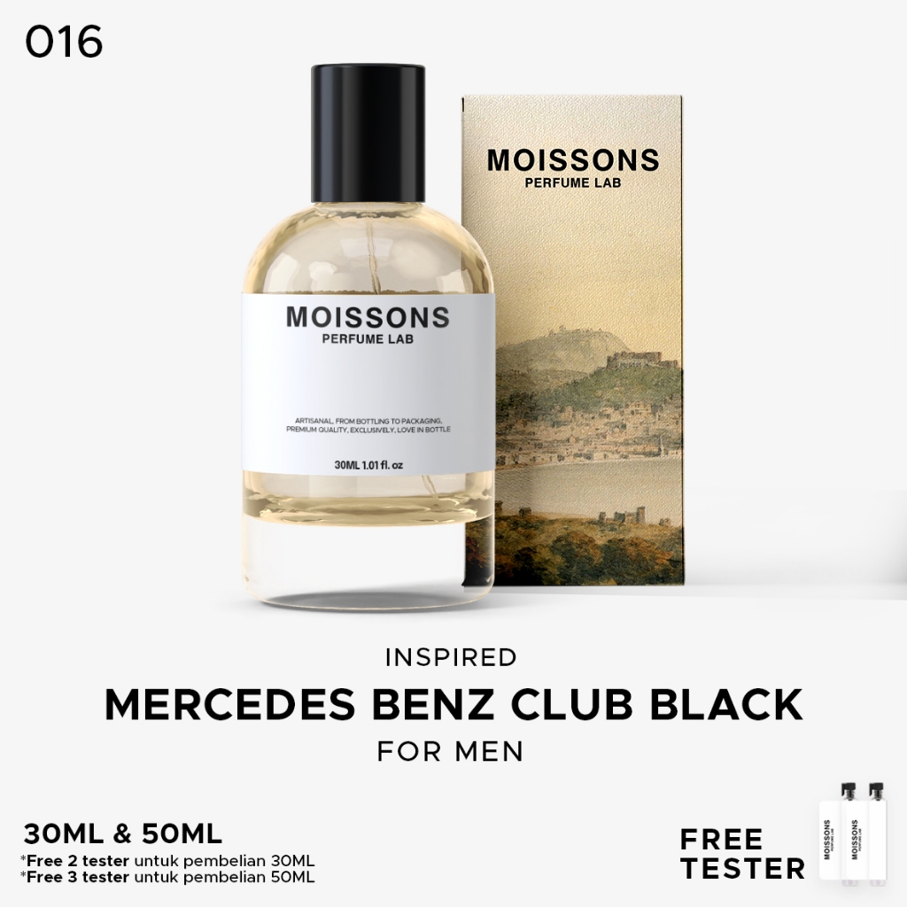 MERCEDEZ CLUB BLACK No. 016 By MOISSONS PERFUME LAB
