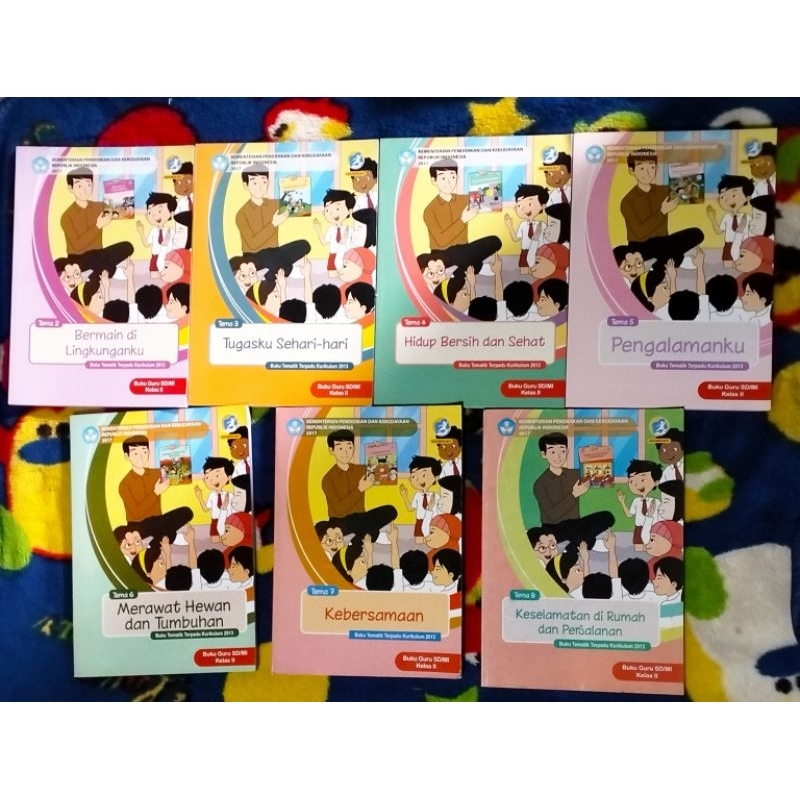 ORIGINAL BUKU GURU BUKU TEMATIK TERPADU KELAS 2 SD/MI KURIKULUM 2013 TEMA 2 3 4 5 6 7 8 BERMAIN DI L