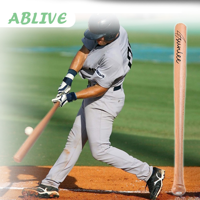 33In Tongkat Baseball Tongkat Kasti Kayu Pemukul Baseball / Softball Stick