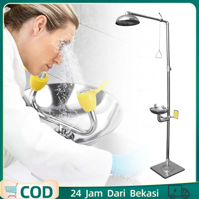 Emergency Eye Wash 304 Stainless Steels Emergency Eye Wash Station Emergency Eyewash