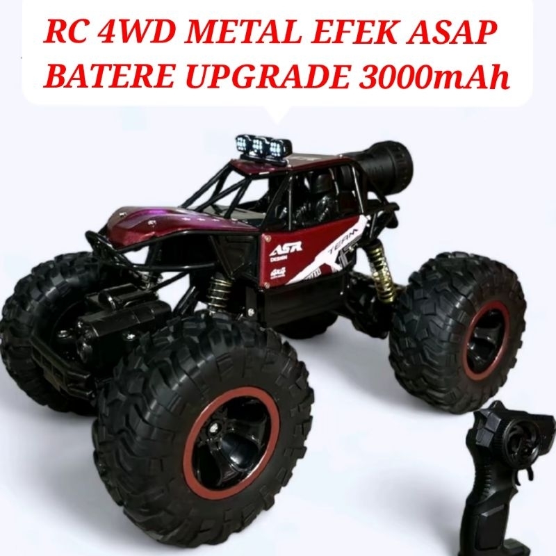 

Mobil Remote Kontrol 4WD Metal ALLOY 2,4Ghz Batere Durasi Lama Mainan RC Remot Kontrol
