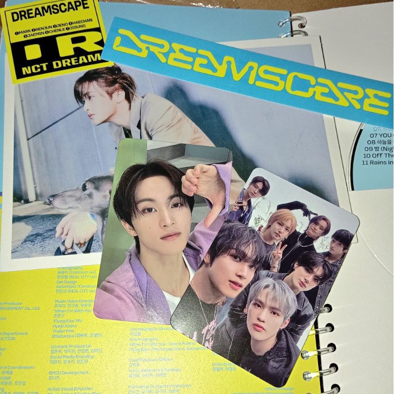 READY Jeno fs appmus manyun RENJUN Dreamini Jaemin DREAMSCAPE ver Album only | NCT DREAM DREAMINI al