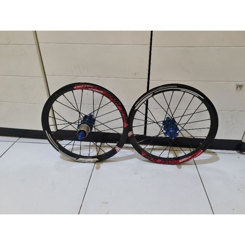 wheelset BOLANY EAGLE 16 inch MURNI  305 Disc brake Jangkrik