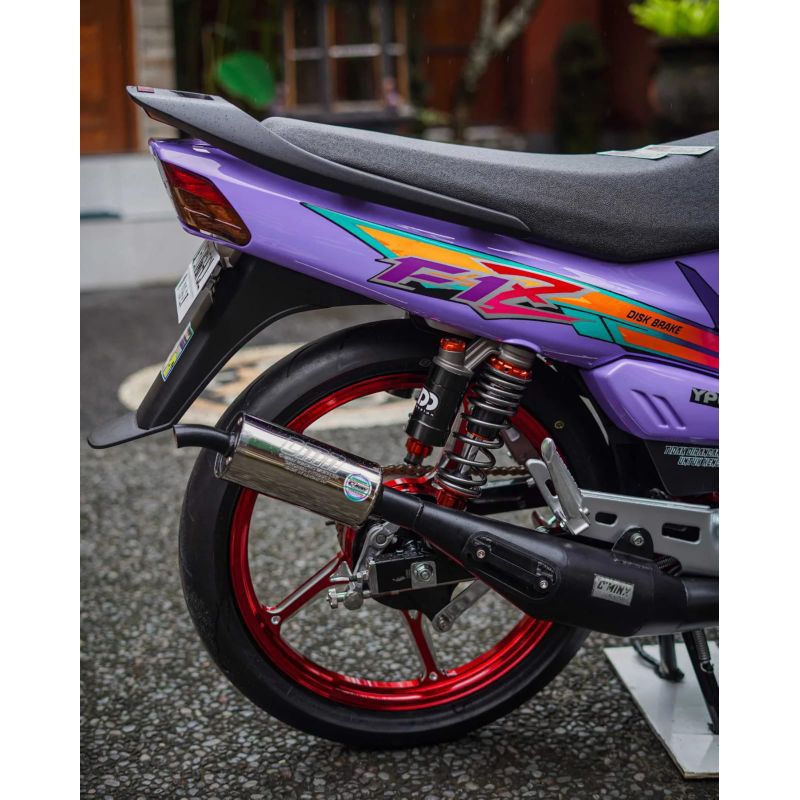 knalpot racing fizr f1 fiz tipe leher sirip.. by c'minx raacing