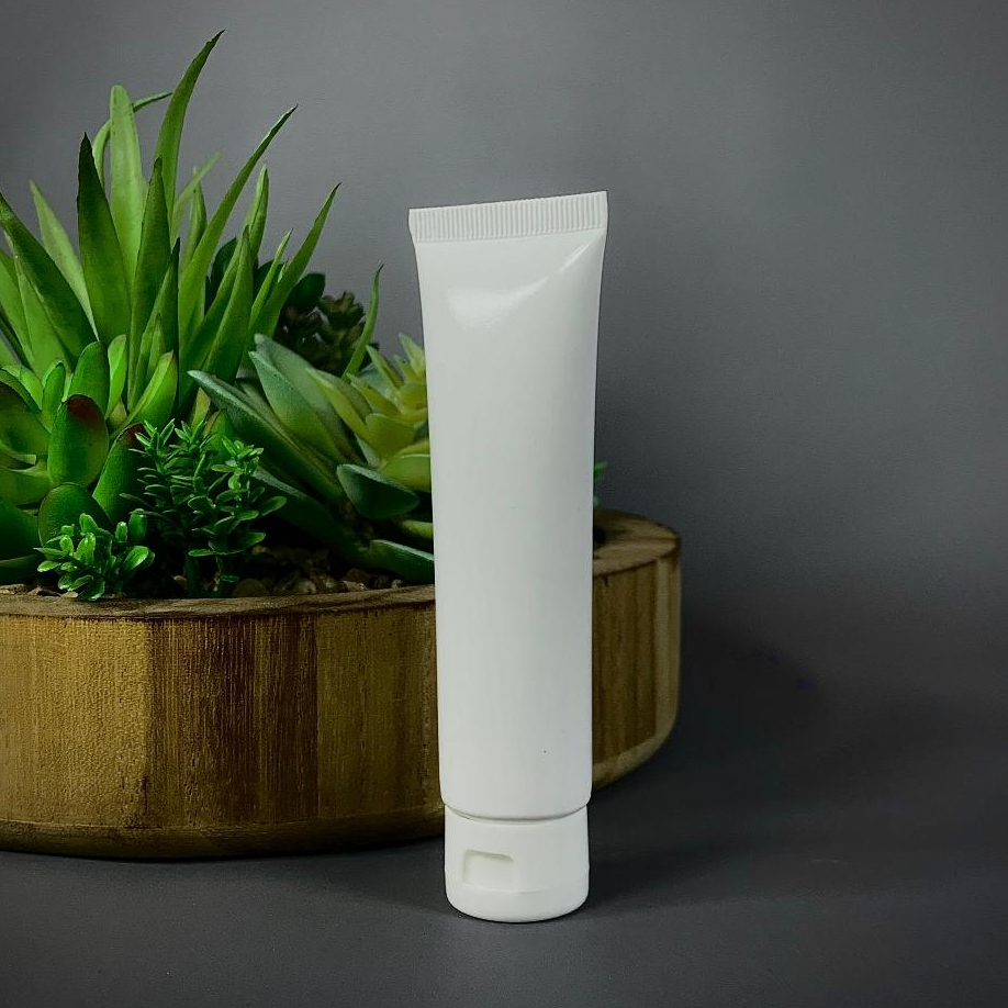 Botol Tube 30 Ml Putih Slim / Botol Tube Fliptop 30 Ml / Botol Tube Kosmetik 30 Ml