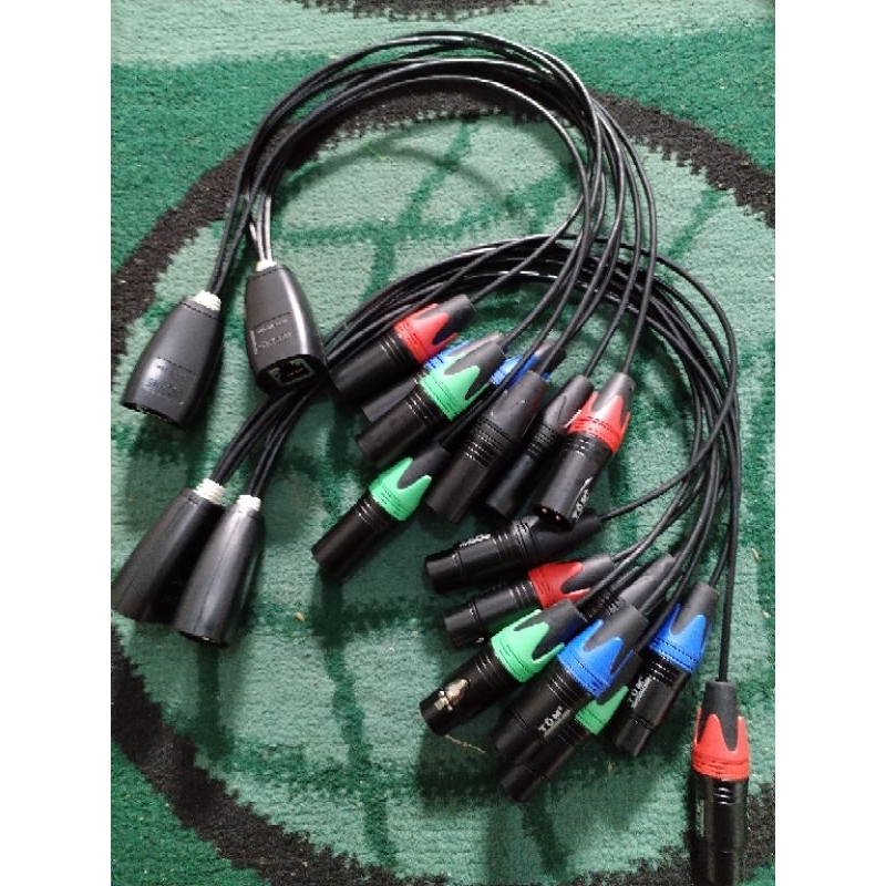 SNAKE LAN RJ45 TO XLR