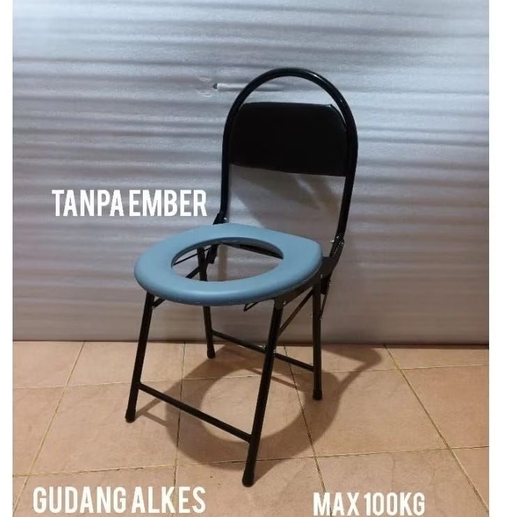 Commode chair ekonomi/kursi toilet