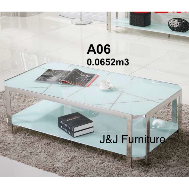 Meja Tamu kaca Meja tamu minimalis