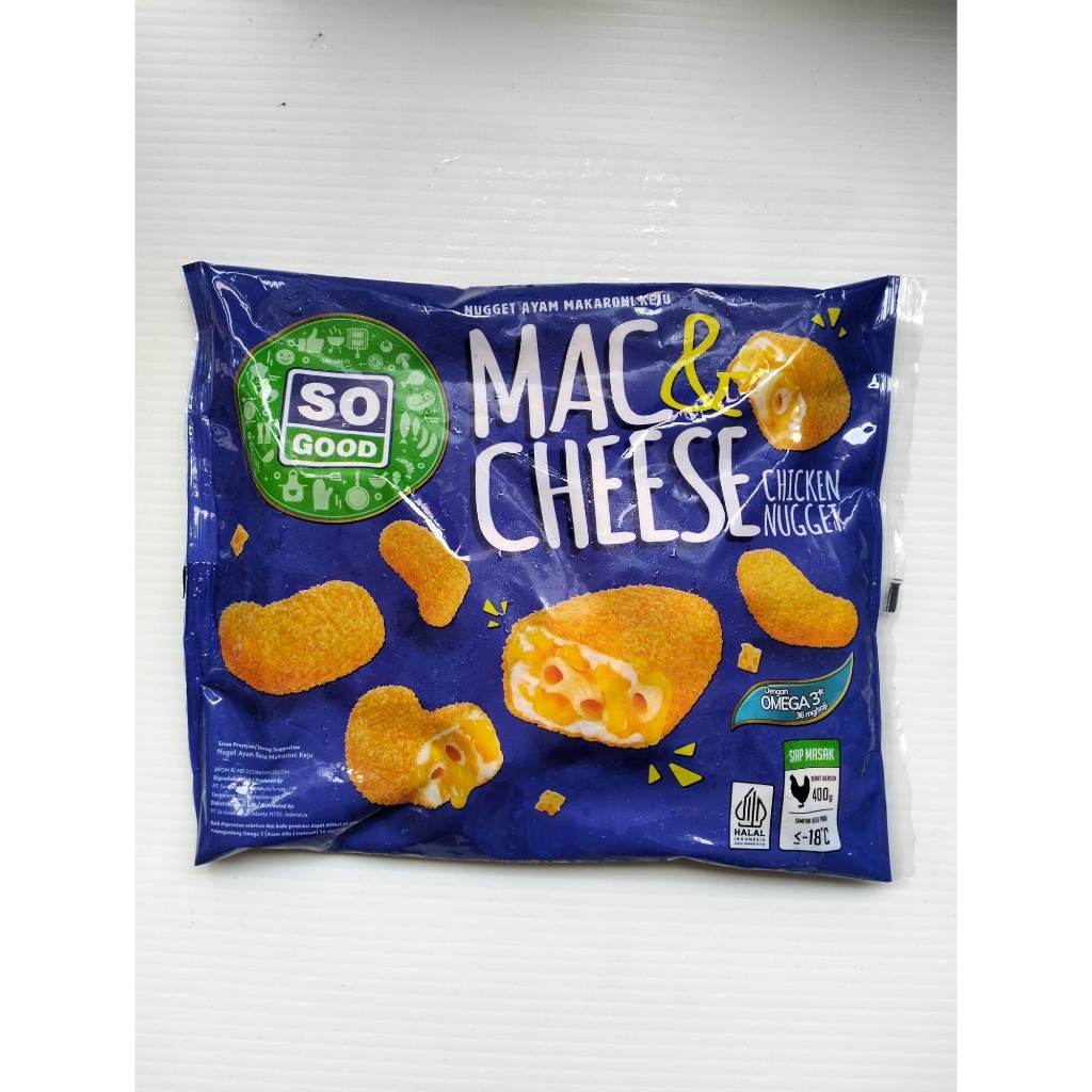 

SO GOOD MAC AND CHEESE 400GR