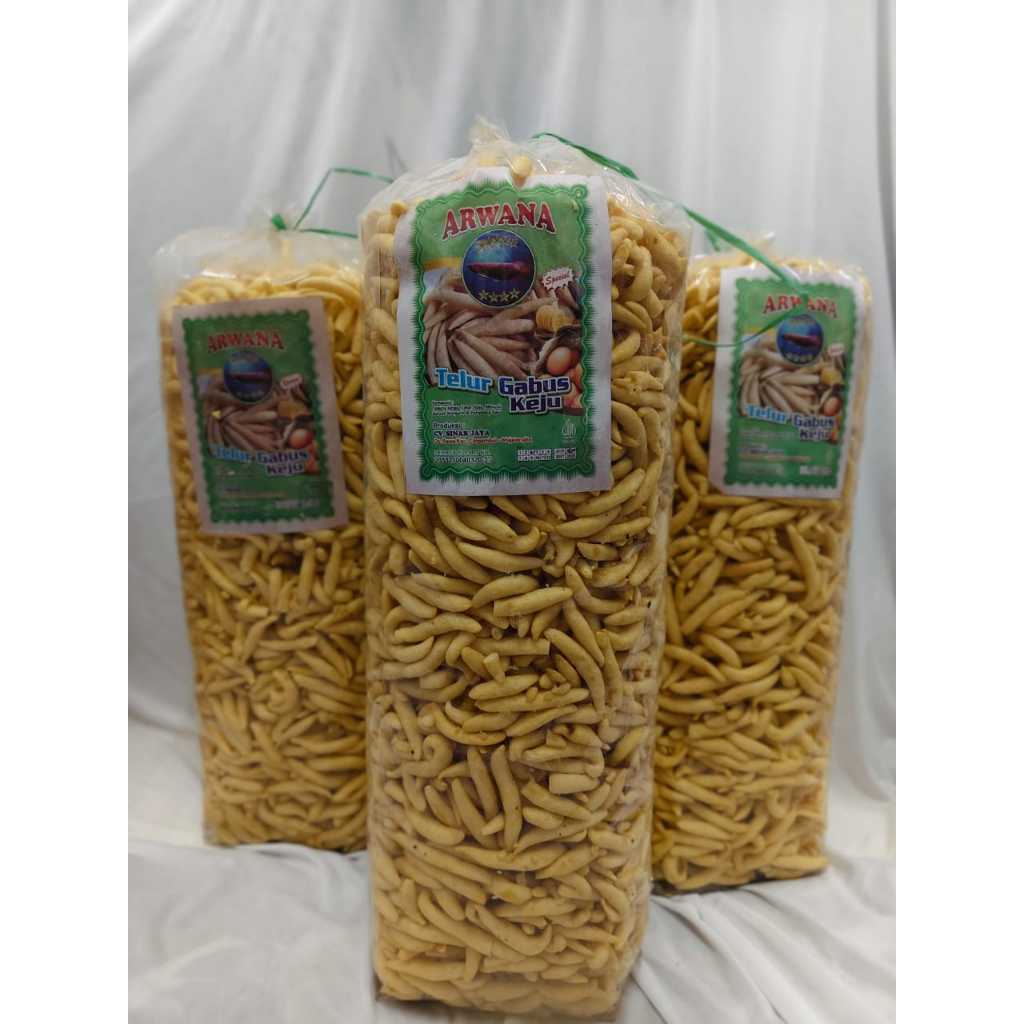 

Snack Arwana Telur Gabus Keju