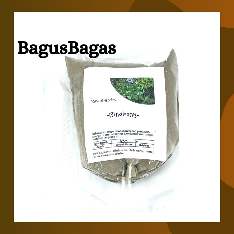 

100gr Daun Binahong Piahong Kering Bubuk Murni Tradisional Herbal Obat Wasir Ambien Rempah JSR