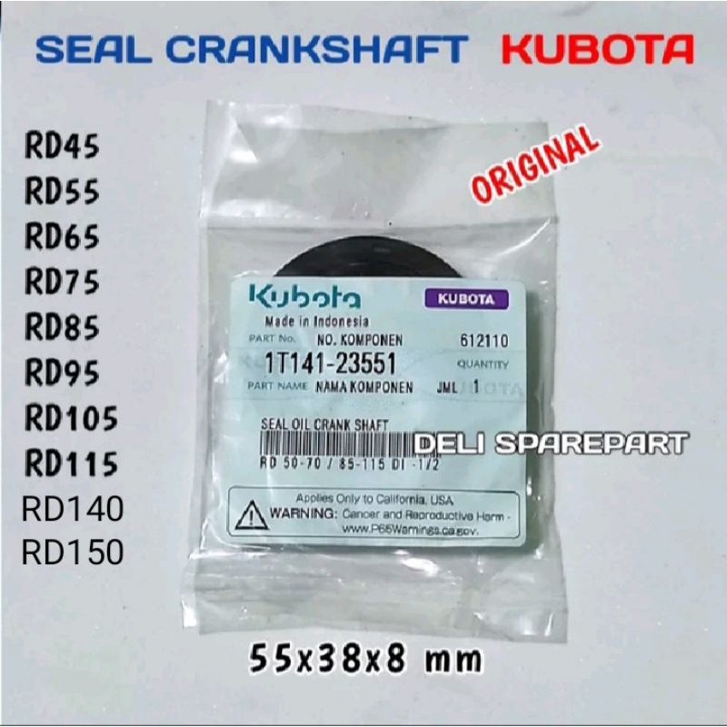 oil seal askruk kubota RD50-150&knd180-250