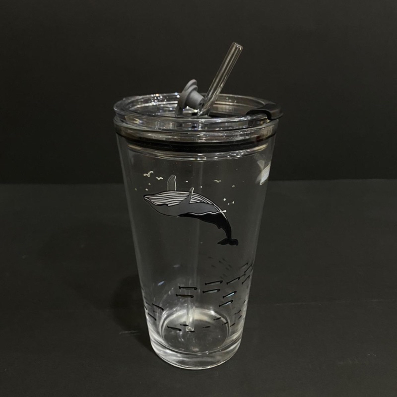 Tumbler Kaca, Gelas Estetik Kaca Xinmelai 280 & 380 Ml