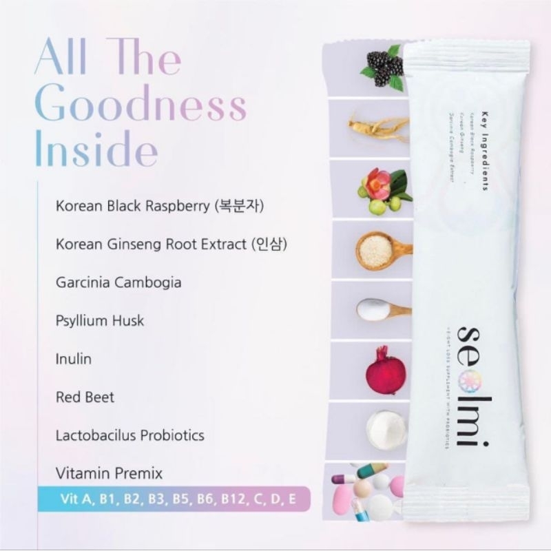 SEOLMI FIBER PROBIOTICS DRINK BPOM HALAL AGEN RESMI