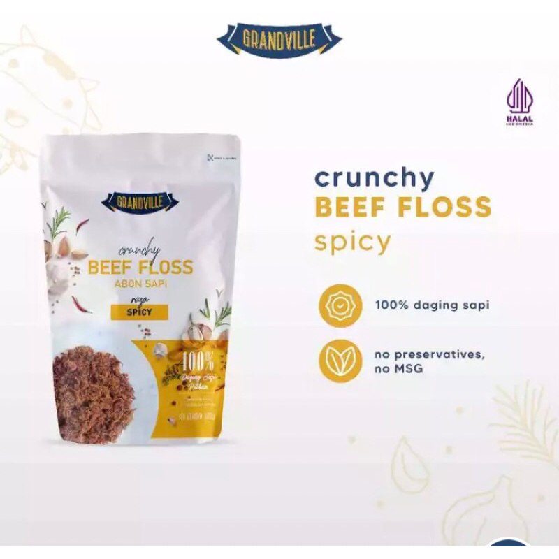 

Grandville Abon Sapi Crunchy Spicy