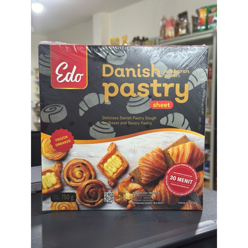 EDO DANISH PASTRY 750gr - INSTANT ONLY