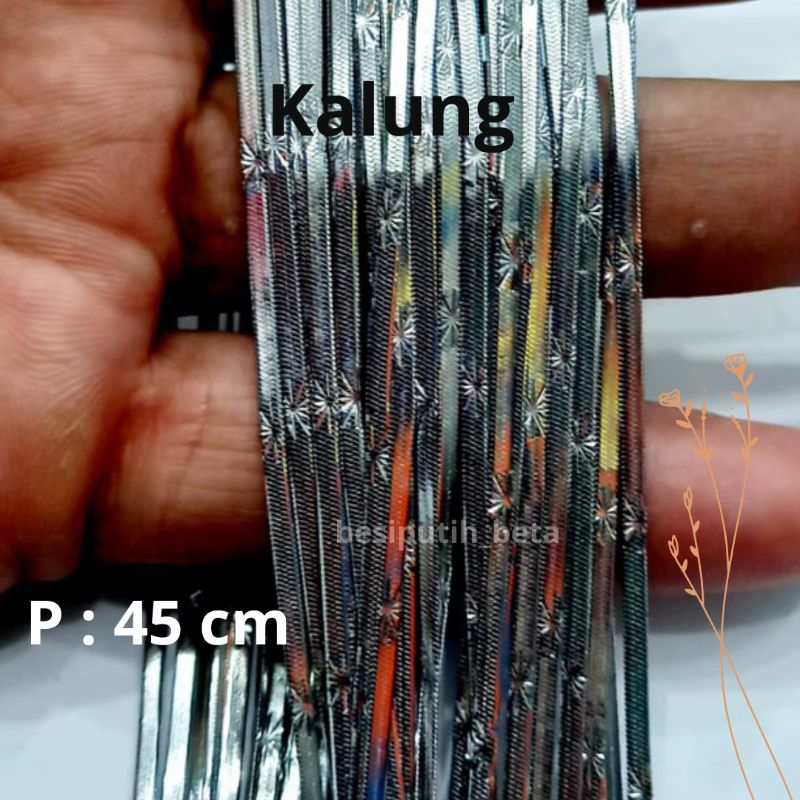 kalung besi putih ambon