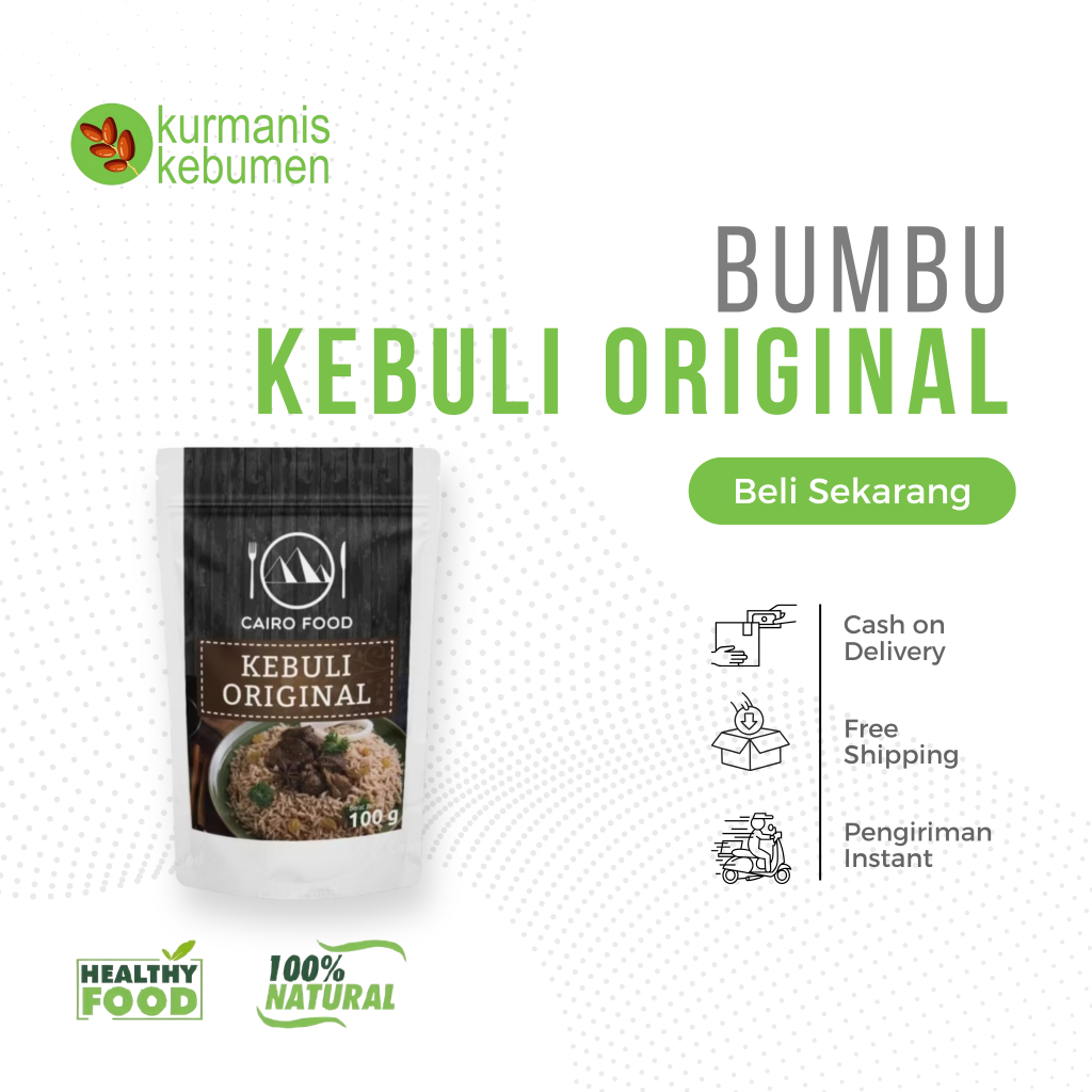 

Bumbu Instan Nasi Kebuli Original Bubuk Rempah Masak Praktis