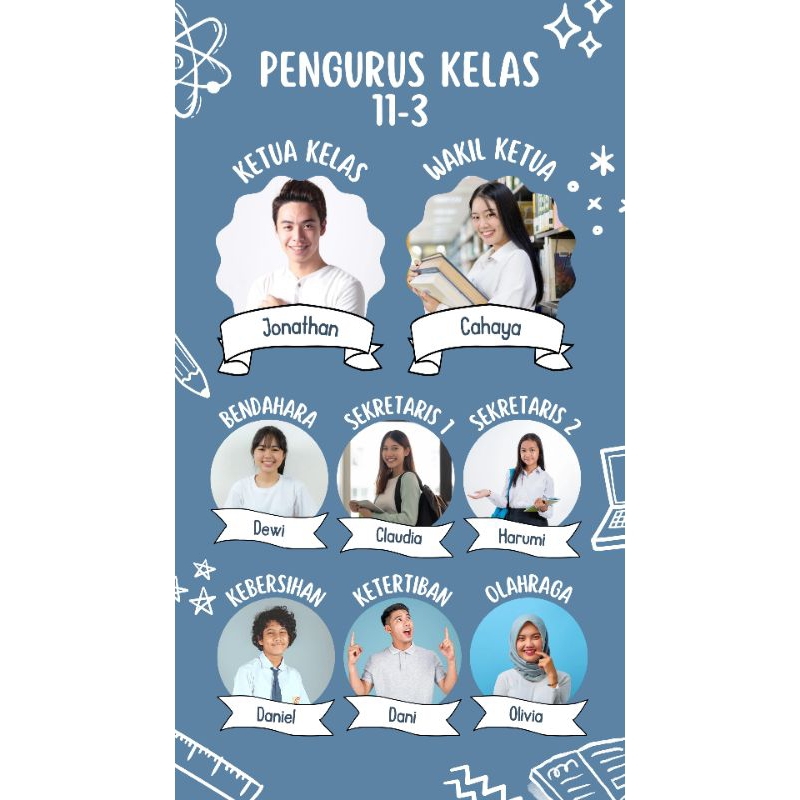 

Pengurus Kelas 11-3 Wakil Ketua