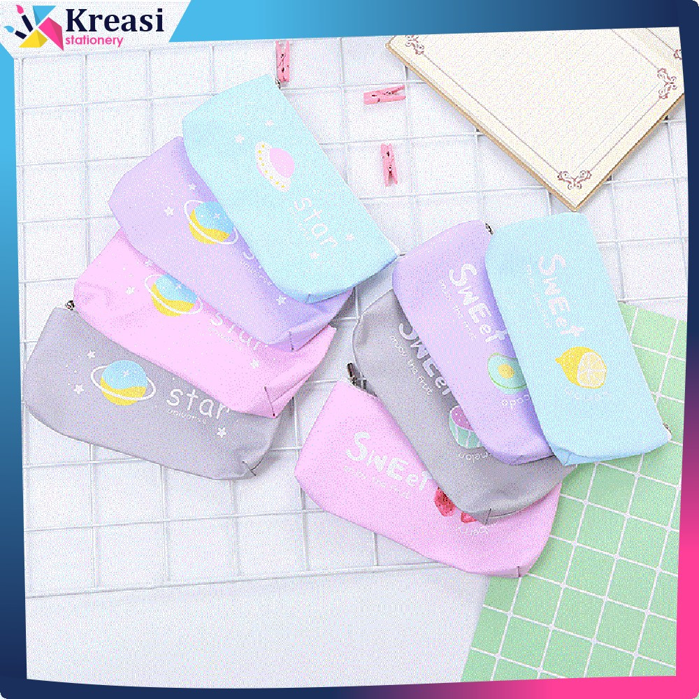 

Tempat Penyimpanan Pulpen Alat Tulis Pencil Case Fruit Tempat Pensil Buah Sweet Simple Perlengkapan Sekolah Lucu Kreasi Stationery A51