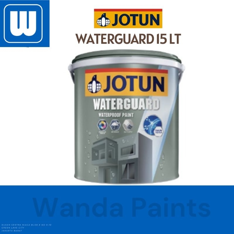 JOTUN WATERGUARD / Cat Tembok Waterproof Anti Bocor (15 Liter)