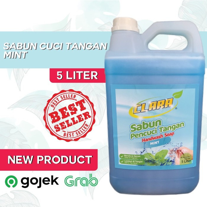 CLARA Sabun Cuci Tangan / Handsoap Mint 5 Liter