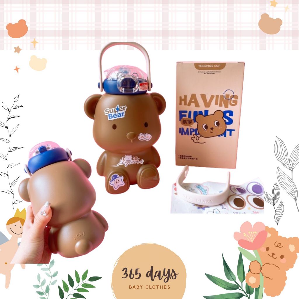 boteol stainless , Botol minum anak, botol minum anak gantung , botol minum lucu, tumbler minuman an