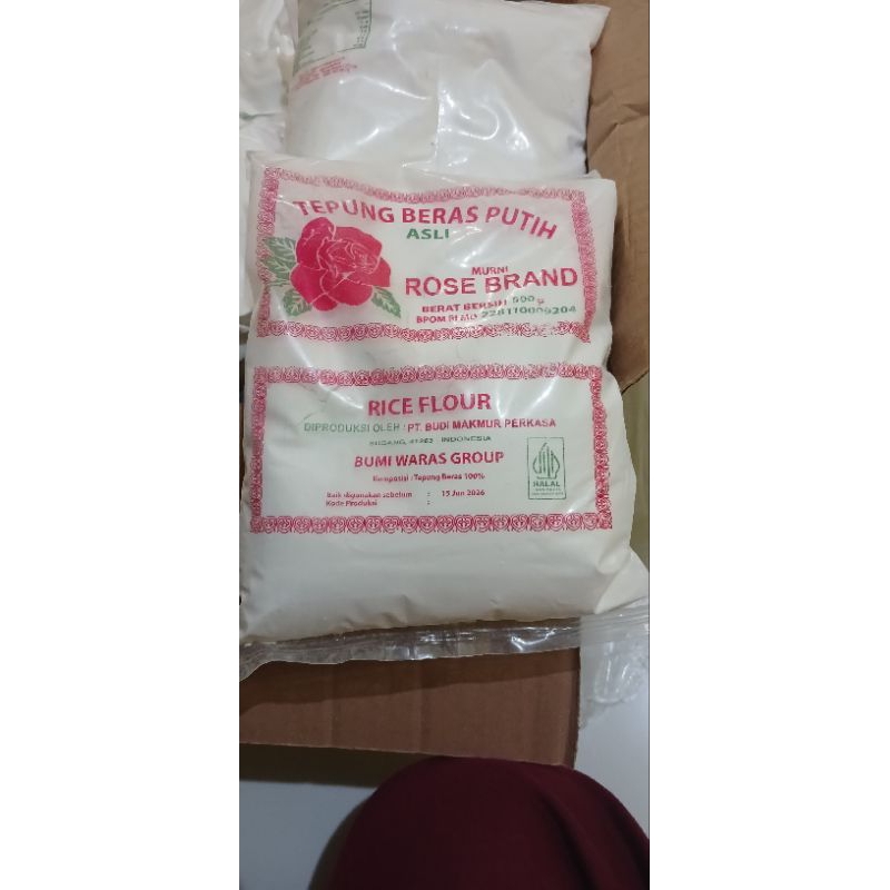 

Tepung beras putih rosebrand