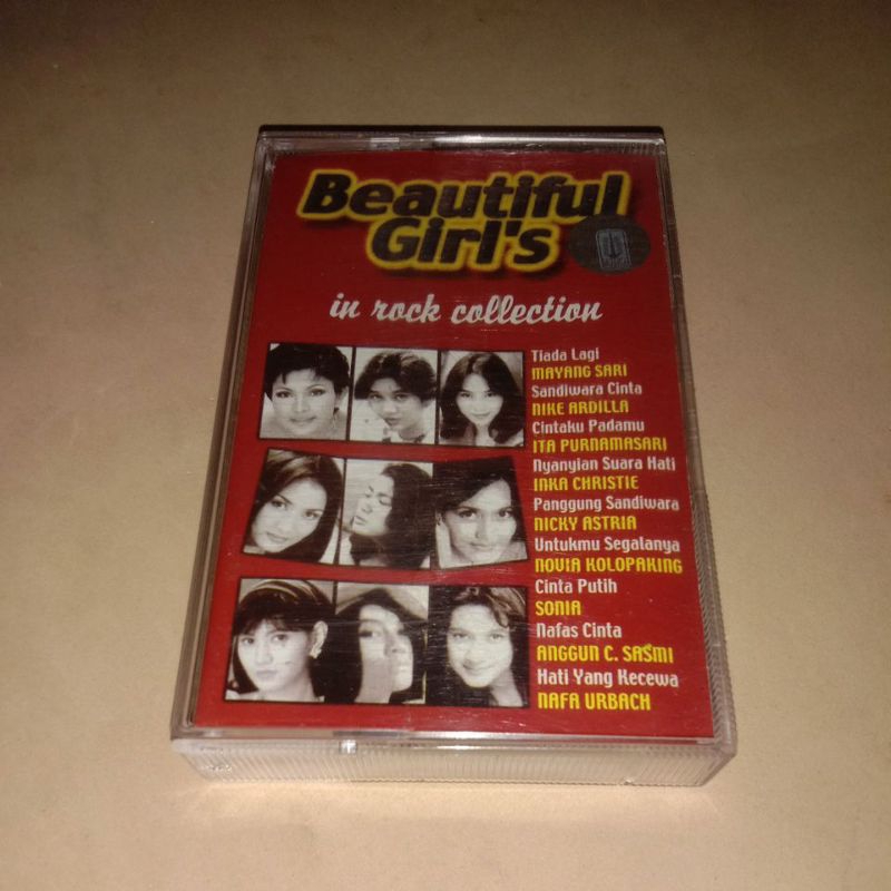 Kaset Kompilasi Beautiful Girls in Rock Collection