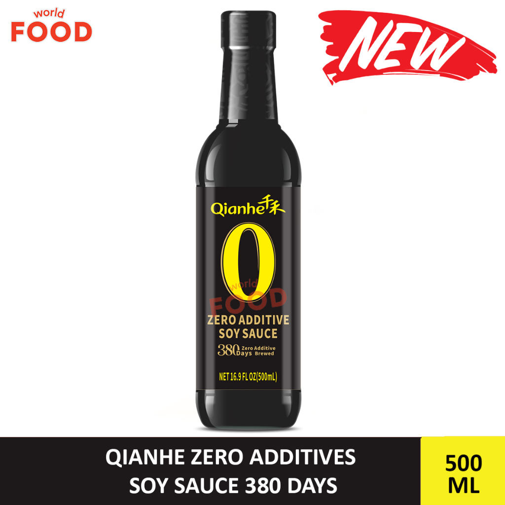 

QIANHE ZERO ADDITIVES SOY SAUCE 380 DAYS 500ML