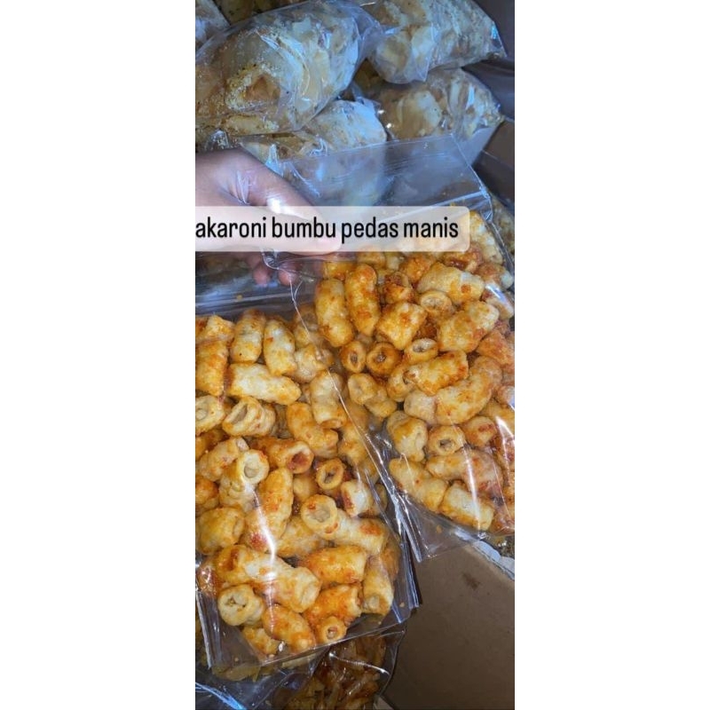 

makaroni bawang pedas manis