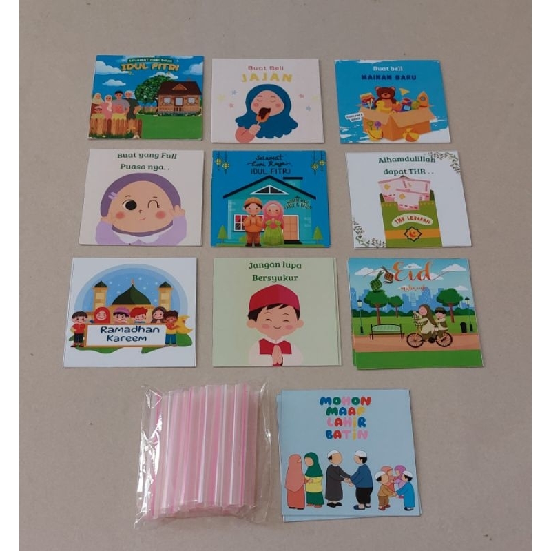 

Amplop Lebaran Sedotan (A)