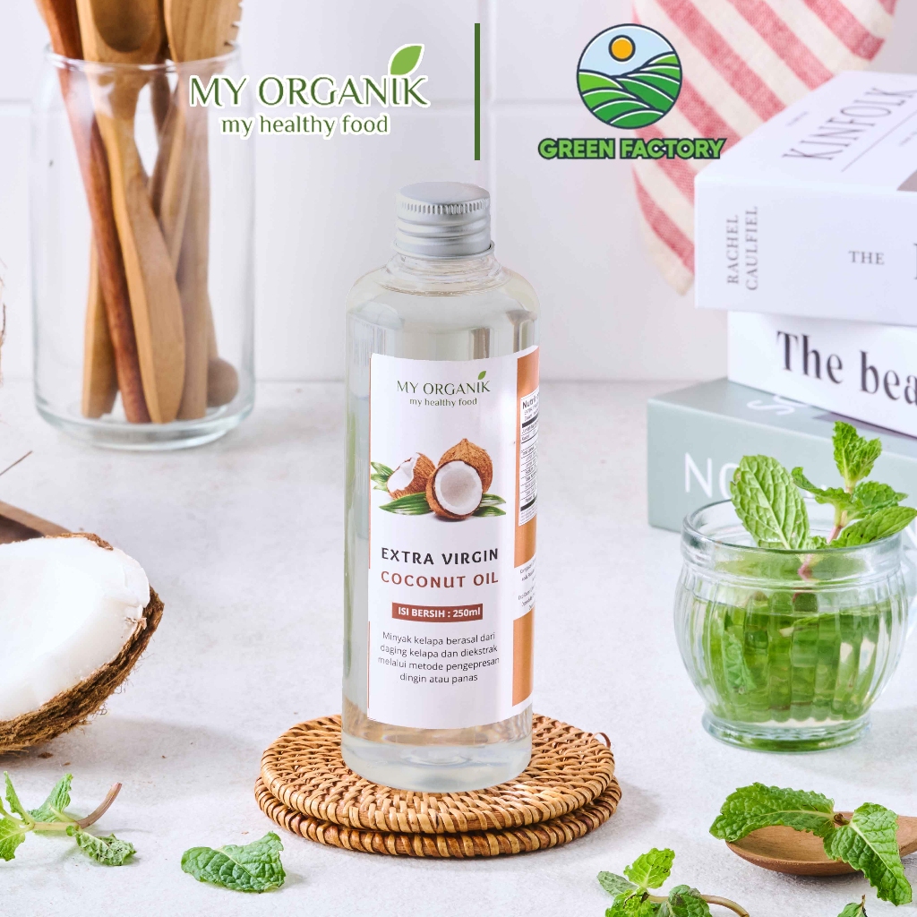 

My Organik Vco Minyak kelapa murni 100% virgin coconut oil Organik Extra virgin coconut Oil