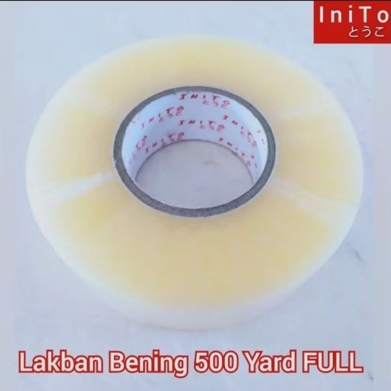 

Lakban Bening / Coklat JUMBO 500 Yard FULL 45mm Lakban Tape Selotip Solasi Isolasi Solatip Lakban