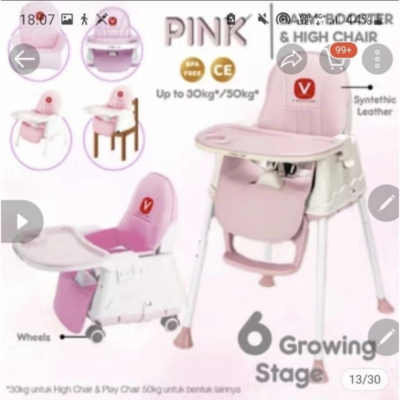 BABY CHAIR V BABY 6IN1