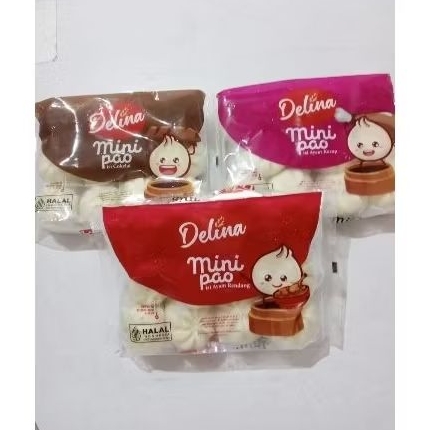 

MINI PAO DELINA ISI COKLAT. MANIS FRESH