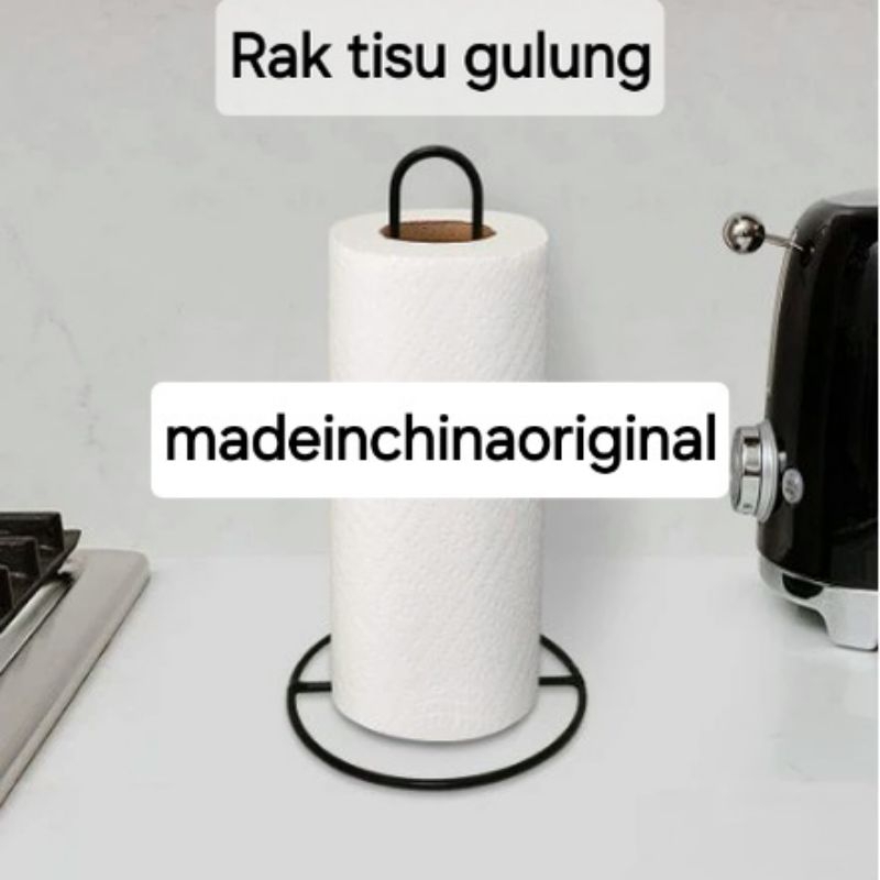 Tempat tisu gulung dapur rak tisu gulung