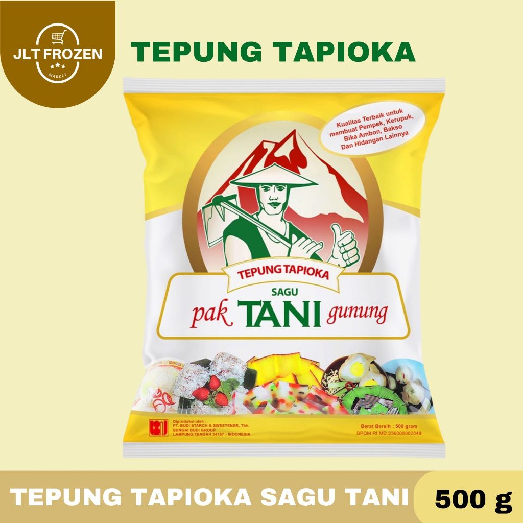 

Tepung Tapioka Pak Tani 500g