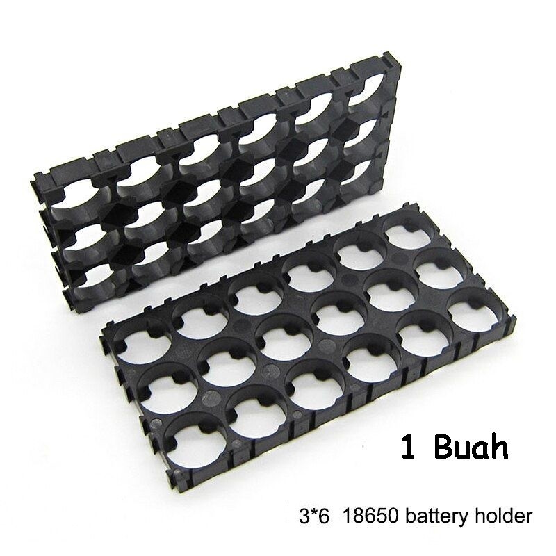 Bracket Holder Baterai 18650 (3x6)