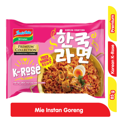 

Indomie Premium Collection Korean K-Rose 85 Gr Mie Instan Goreng 85Gr