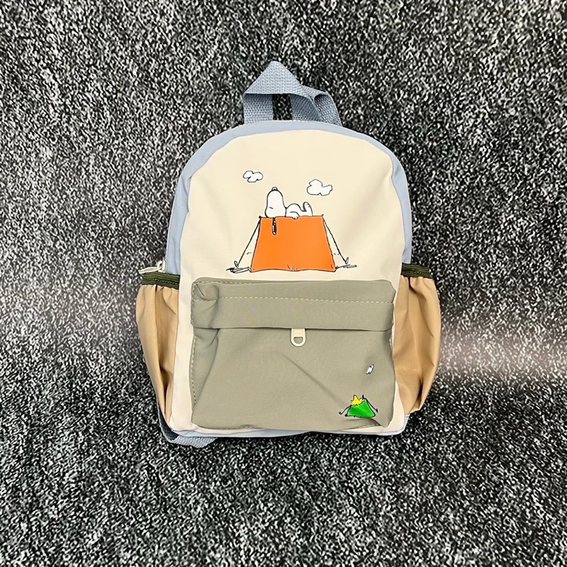 ZARA SNOOPY X PEANUTS MINI BACKPACK / TAS RANSEL ANAK /  BAGPACK / TAS SEKOLAH / TAS KULIAH / TAS KE