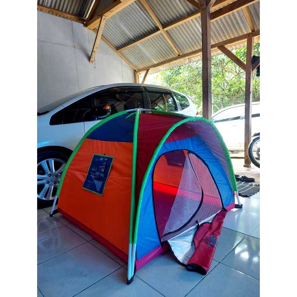 TENDA ANAK KARAKTER // TENDA RUMAH KEMAH