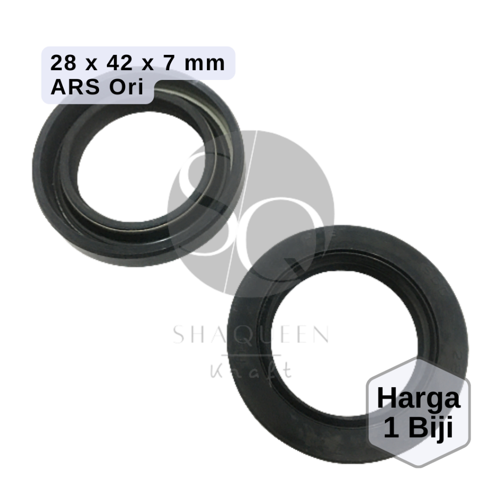 Seal Nap Gear Roda Belakang ARS Ori Honda Verza 150 CB150 Verza 28 42 7 mm (Sil Gir Rear Wheel Origi