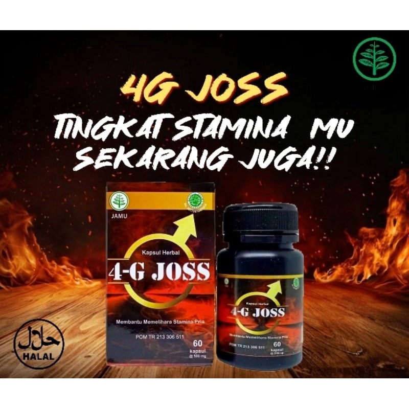 4 G JOSS ORI 60 KAPSUL HERBAL KUAT PRIA